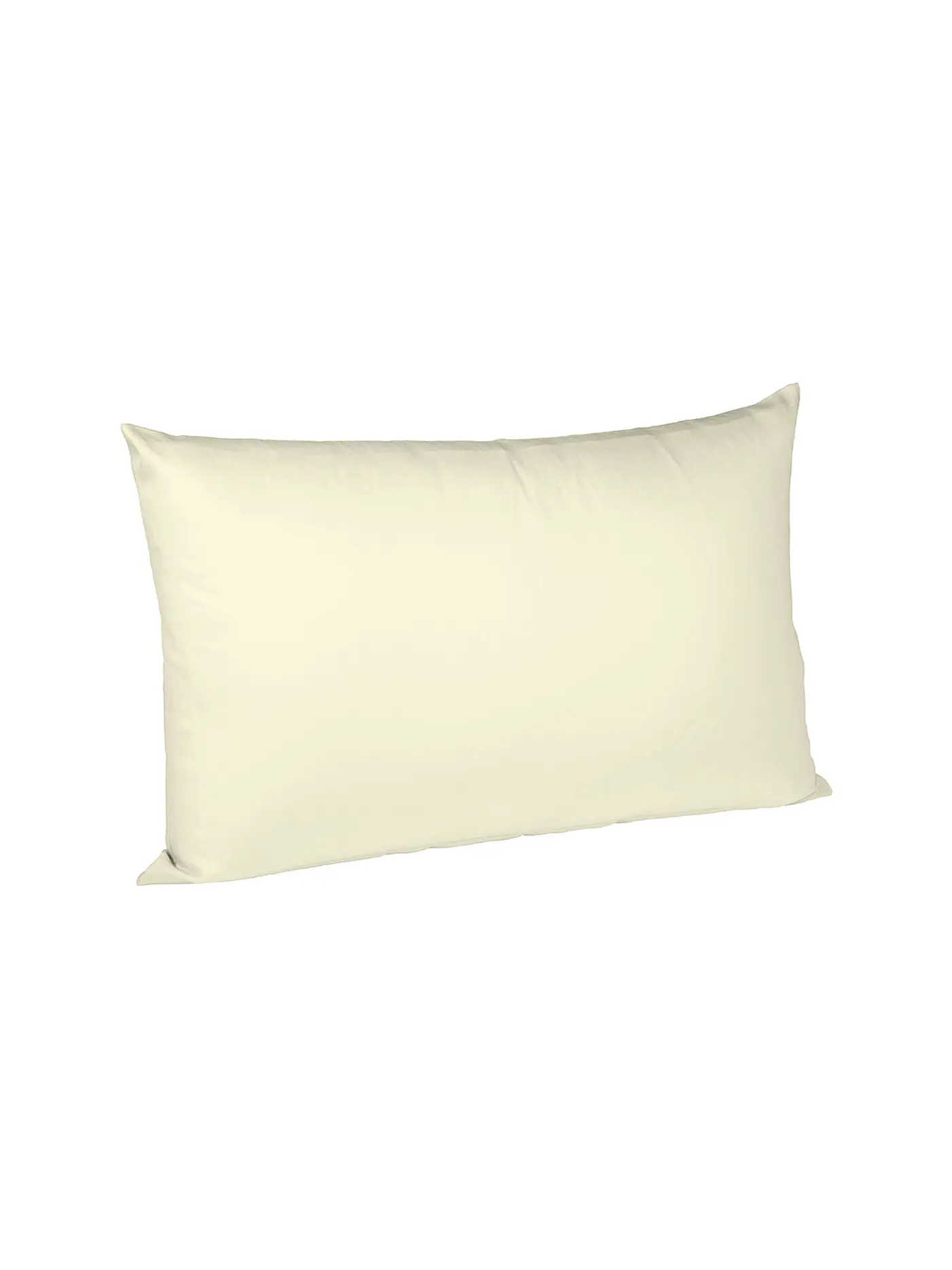 FLEURESSE | Interlock Jersey Kissenbezug 40x80cm Weiss | beige
